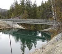 Sullivan Dam and Sullivan lake