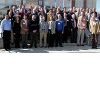 Group photo of about 50 members of the stakeholder group